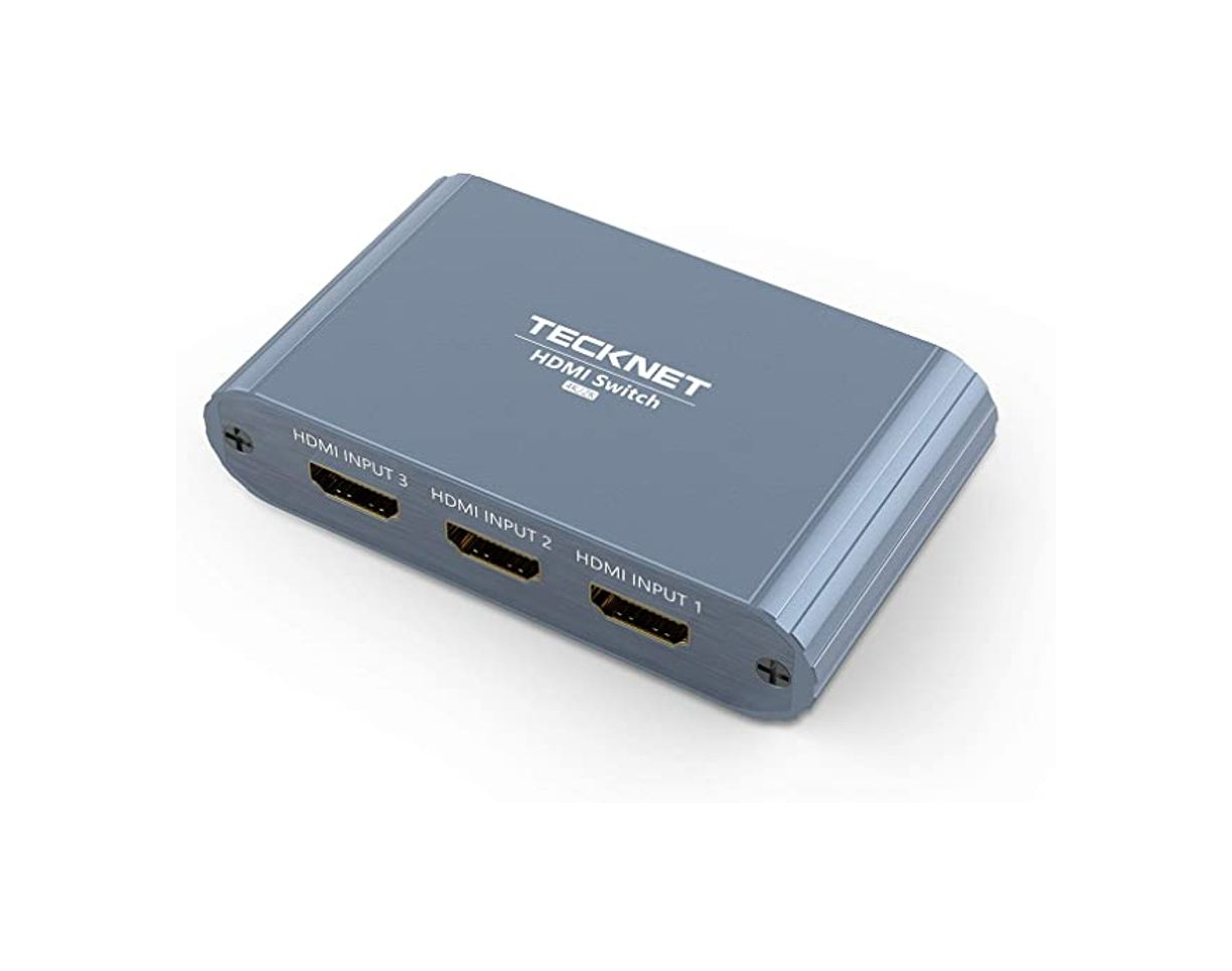 Electrónica Conmutador HDMI 4K 60Hz TECKNET HDMI Switch de Alta Velocidad