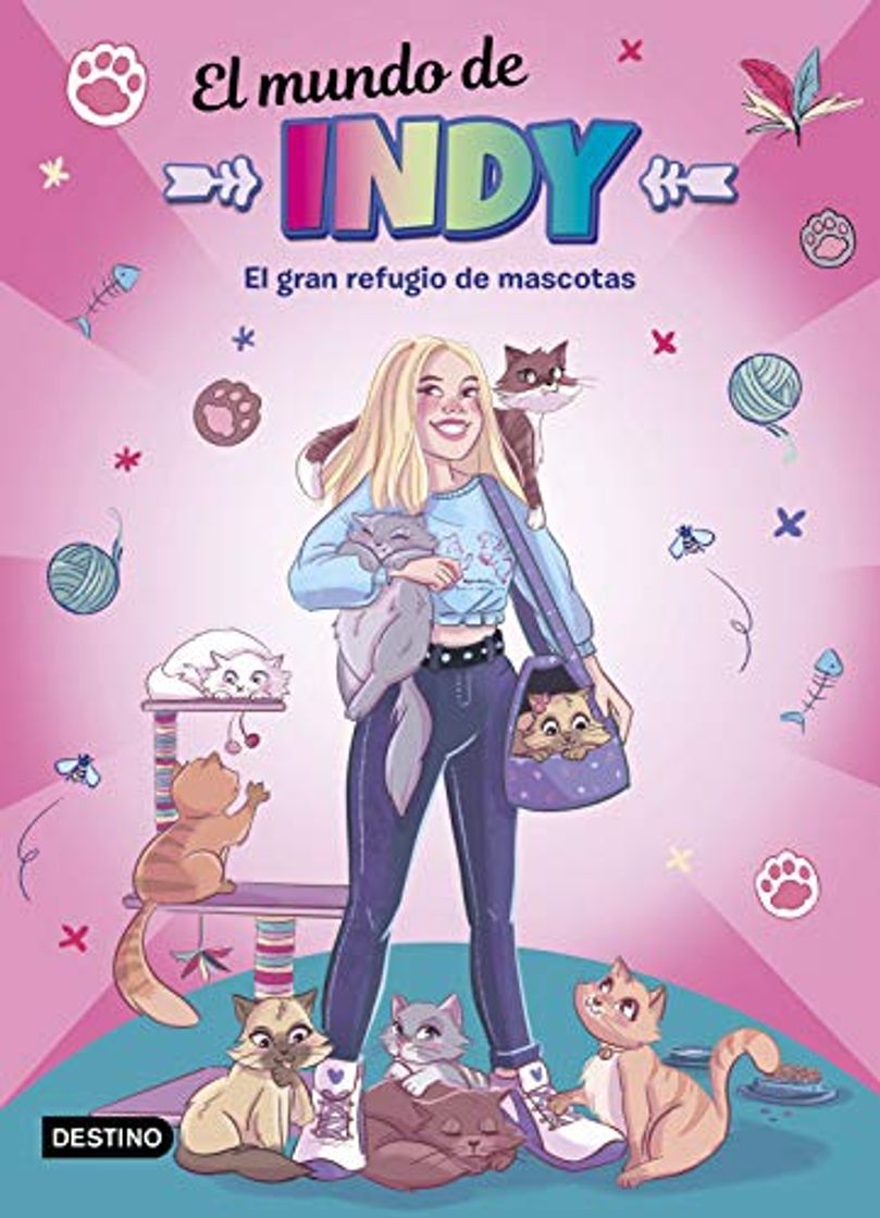 Libro El Mundo de Indy. El gran refugio de mascotas