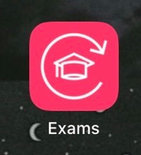 Esta app te servirá de recordatorio para tus exámenes.