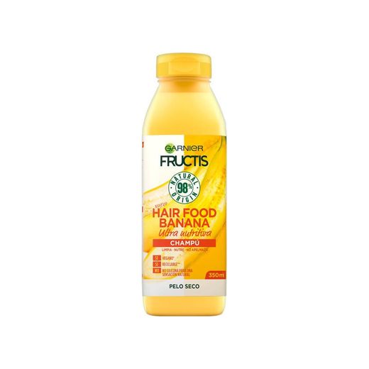 Garnier Fructis Hair Food Acondicionador Nutritivo de Banana para Pelo Seco