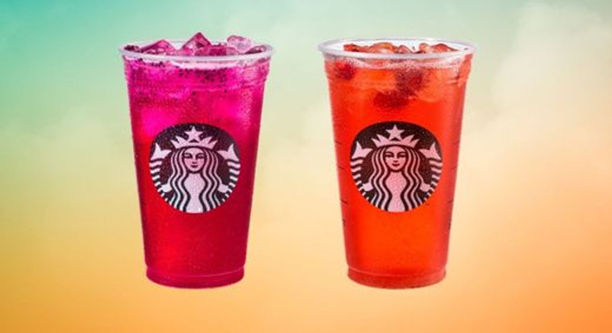 Social Refreshers de pitaia e morango 