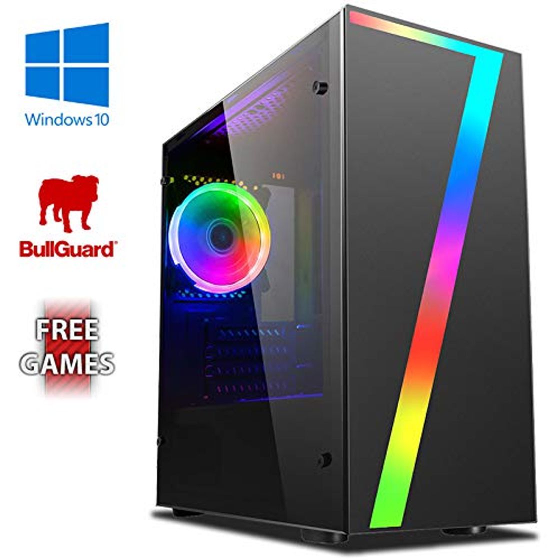 Producto Vibox UK Family 1 Gaming PC Ordenador de sobremesa con 2 Juegos