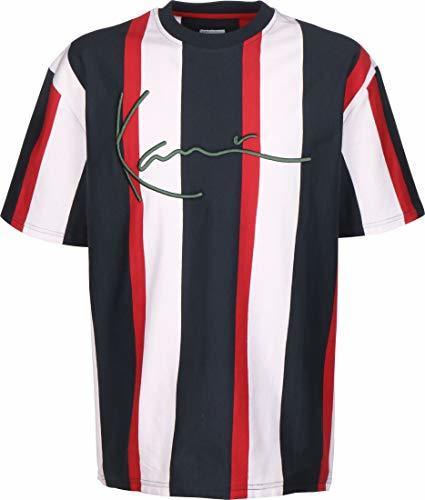 Products KARL KANI camiseta hombre KKMQ12020 KK SIGNATURE STRIPE TEE L