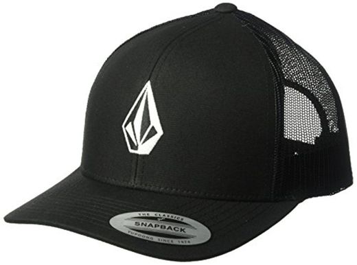 Volcom Full Stone Cheese Gorra, Hombre, New Black, O