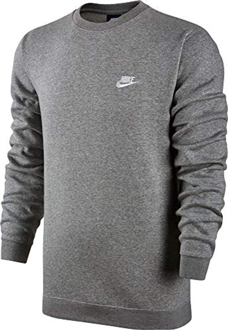 Product NIKE NSW CRW FLC Club Sudadera, Sin género, Gris