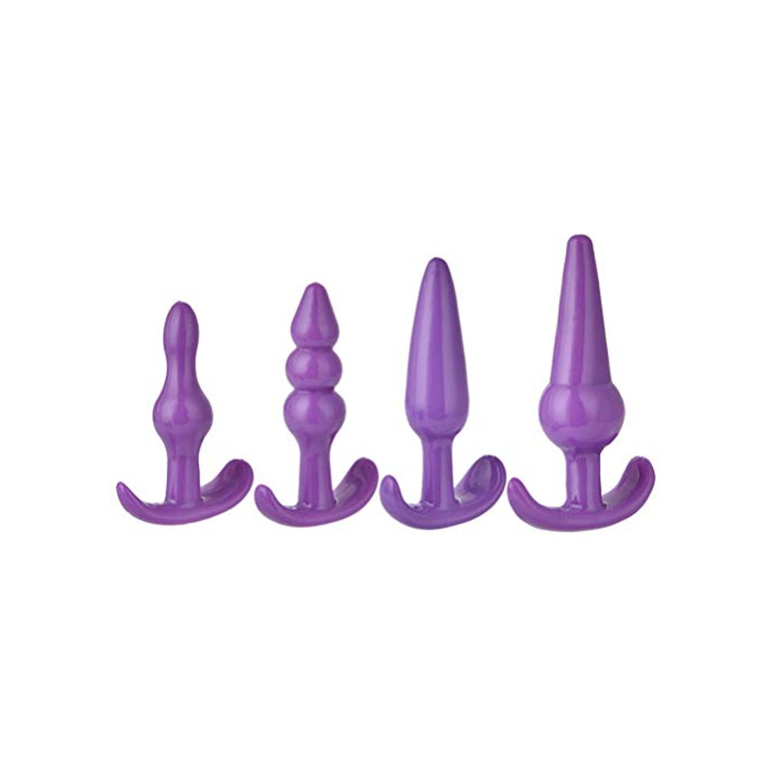 Social Healifty 4 Piezas Dilatadores de Enchufe Anal Masturbador Activo Juguete de Placer