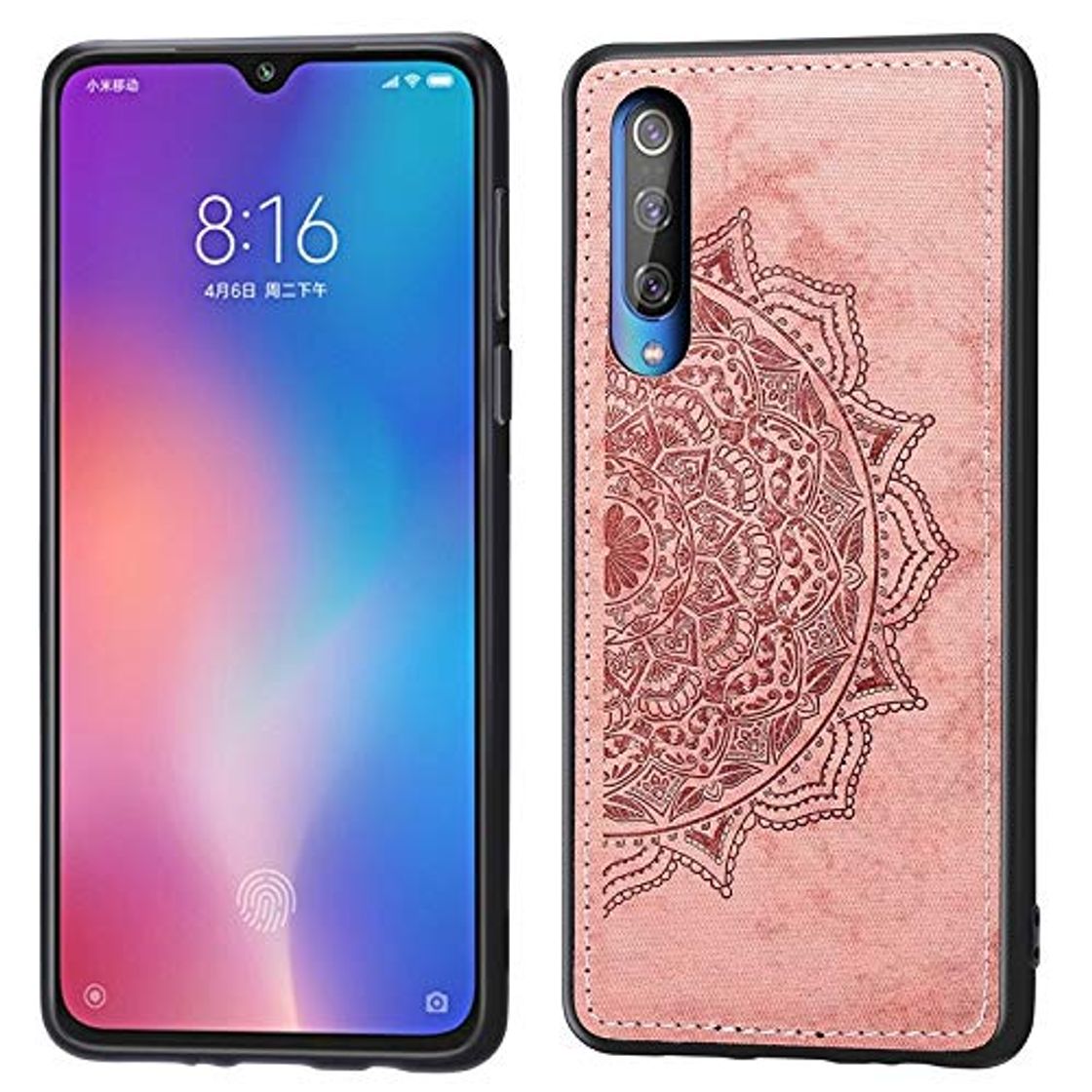 Products XUSUYUNCHUANG-PHONE CASE Caso Compatible con Xiaomi MI 9 9, Patrón Canvans Mandala