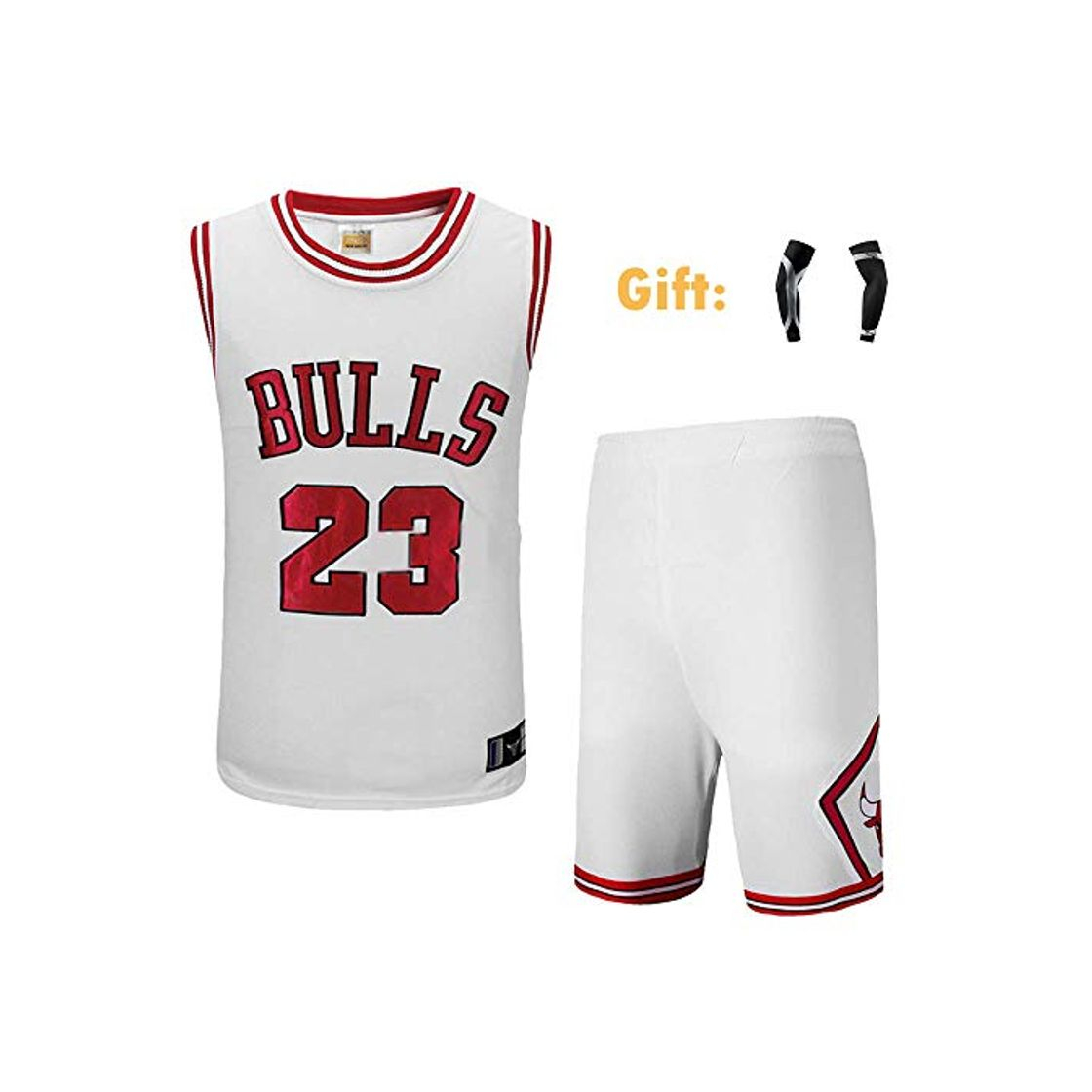 Products Hombres Michael Jordan # 23 Chicago Bulls Baloncesto Sudadera Sin Mangas Retro