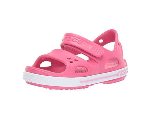 Crocs Crocband II Sandal PS K, Sandalias Unisex Niños, Rosa