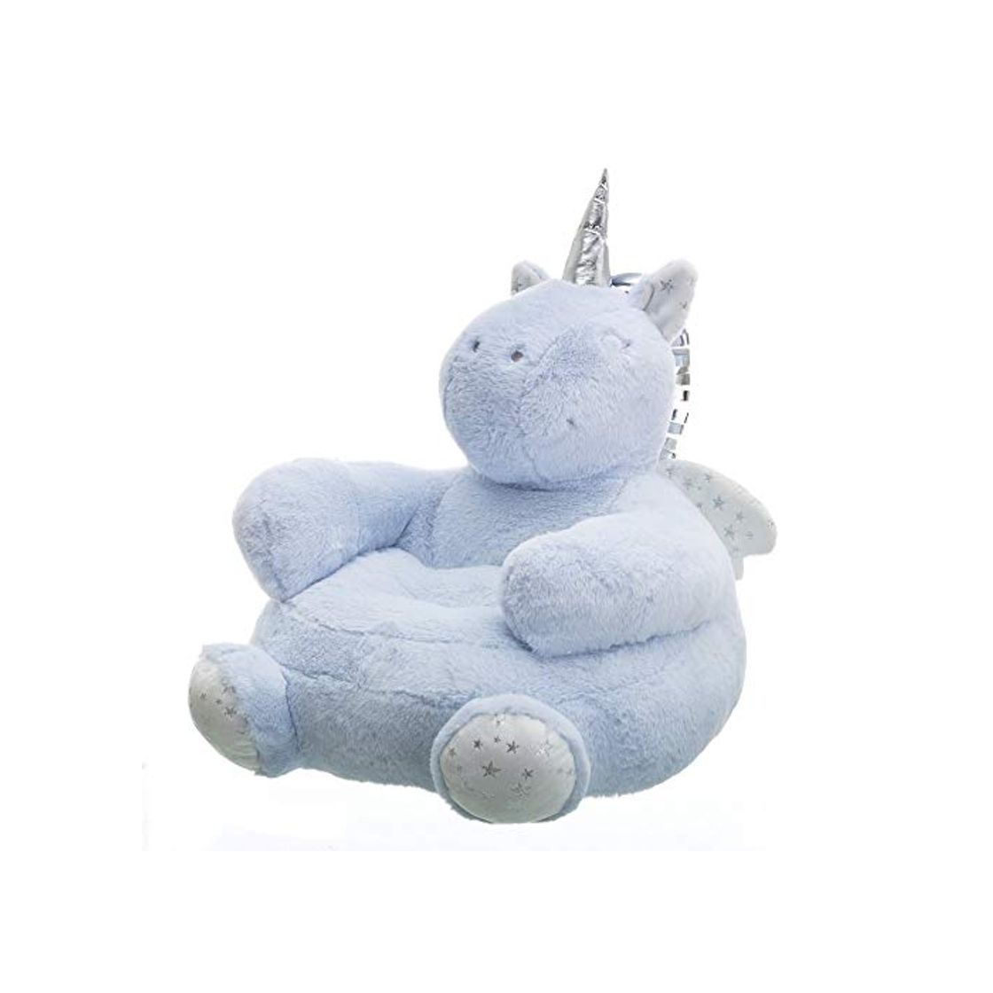 Products Puff Unicornio Azul de Microfibra Infantil para Dormitorio Child