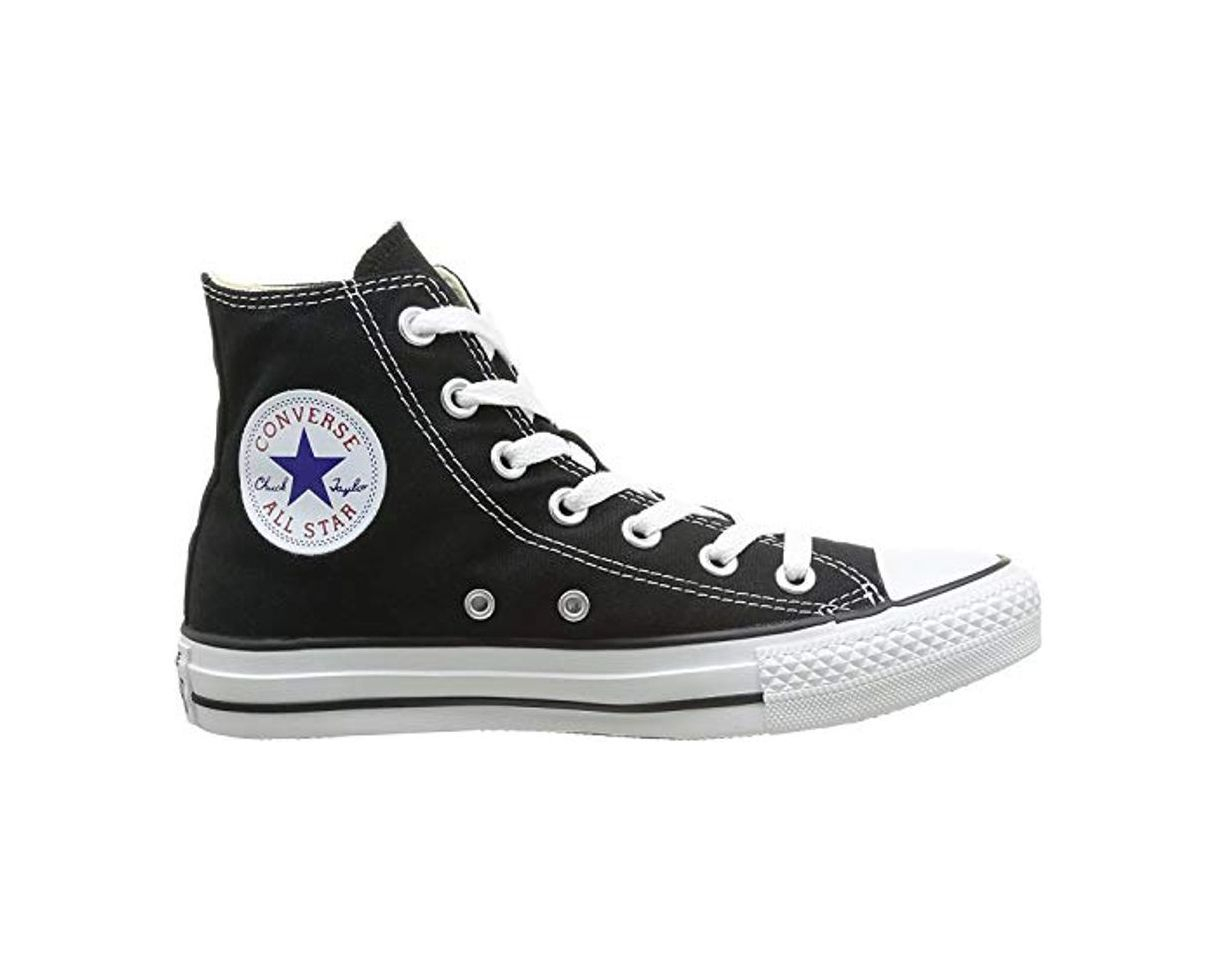 Fashion Converse Chuck Taylor All Star, Zapatillas altas Unisex adulto, Negro (Black), 38