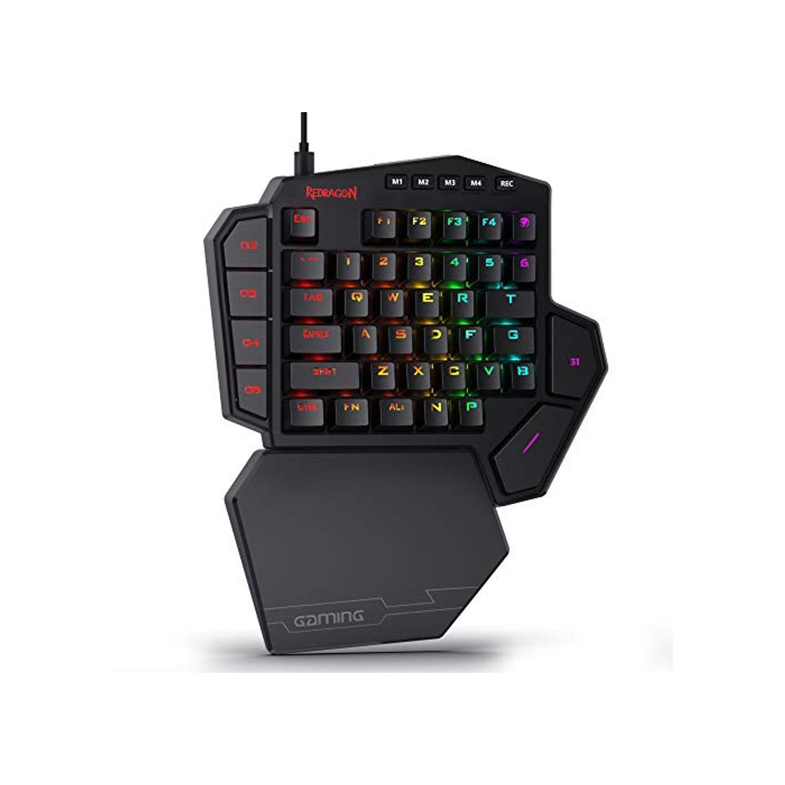 Producto Redragon K585 DITI Teclado mecánico de una Mano gaming RGB