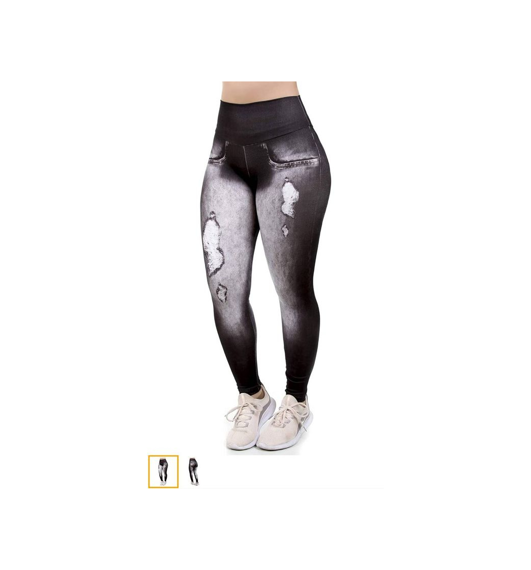 Moda Calça Legging Feminina Sublimada Suplex