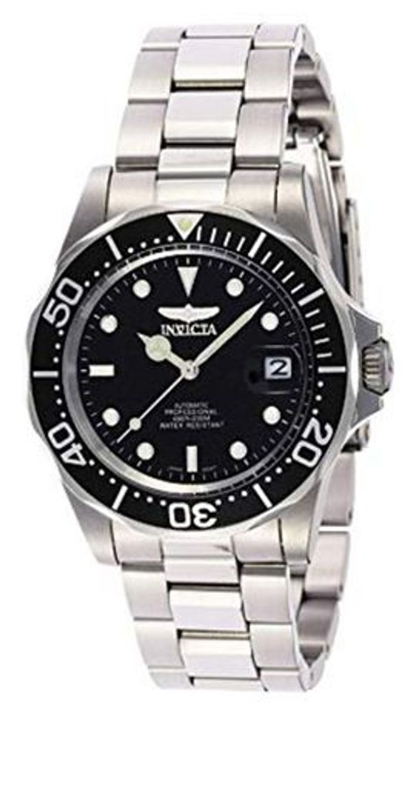 Social Invicta 8926 Pro Diver Reloj Unisex acero inoxidable Automático Esfera negro