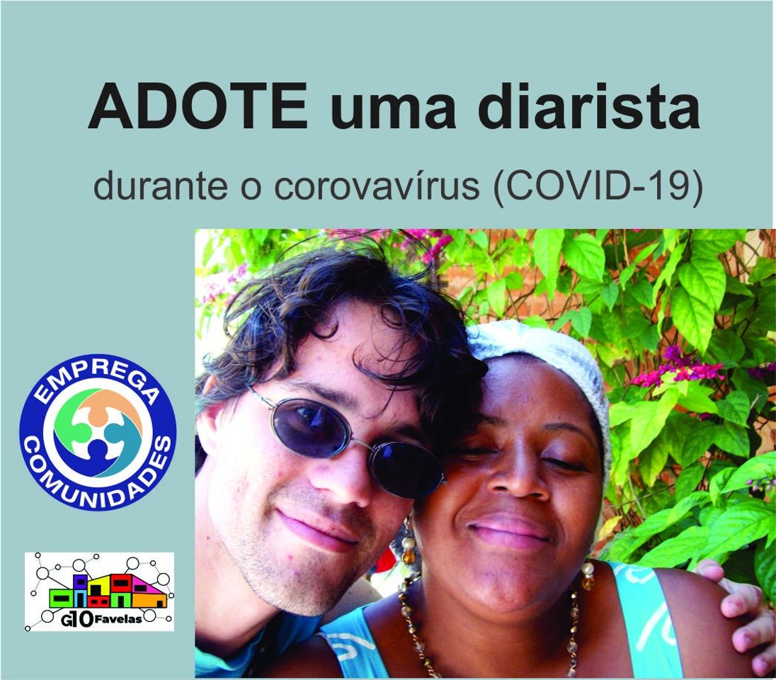 Adote uma diarista durante o coronavírus (COVID-19)