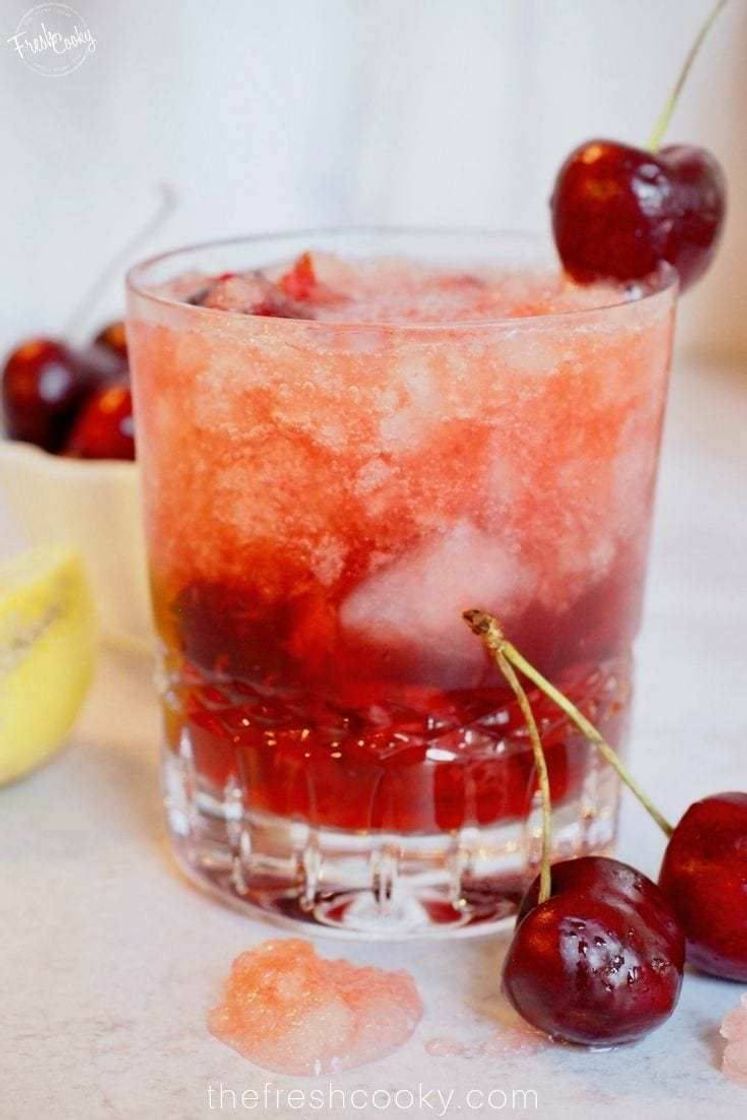 Fashion Cherry Bomb Recipe | Cherry Bourbon Smash • The Fresh Cooky