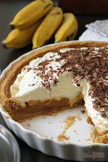 Banoffee Pie (Torta de Banana com Doce de Leite)

