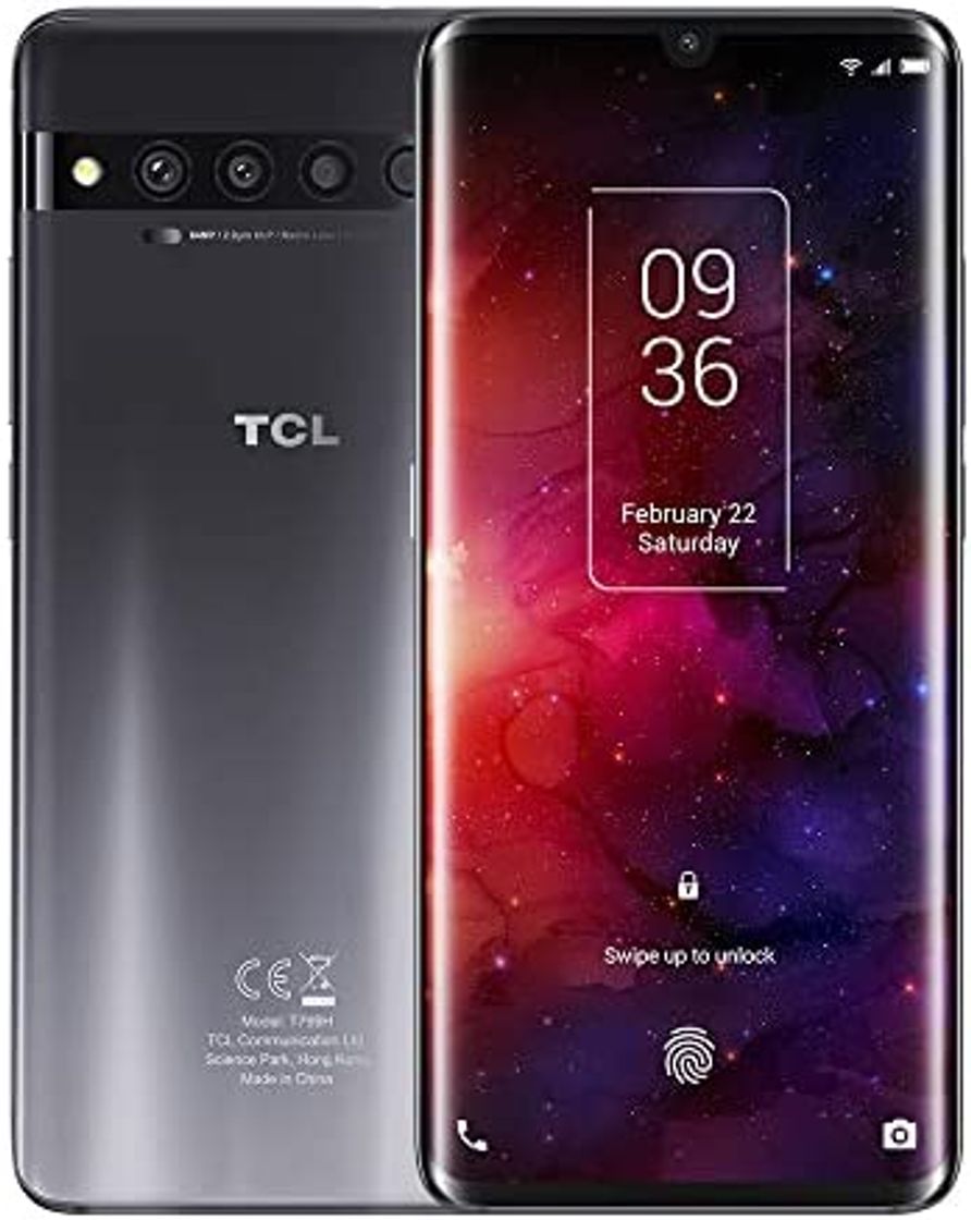 Moda Visita la Store de TCL
4,4 de 5 estrellas51Reseñas
TCL 10 Pro Smartphone,6GB 128GB Teléfono Móvil,Procesador Qualcomm de Ocho Núcleos,Pantalla AMOLED Curva FHD + NXTVISION de 6,47",Cámara Cuádruple AI de 64 MP,NFC,Gris (Versión Global