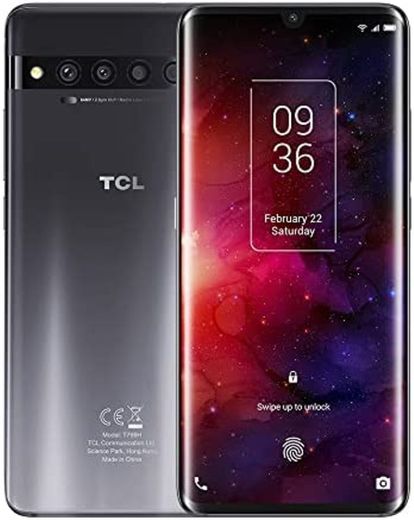 Visita la Store de TCL
4,4 de 5 estrellas51Reseñas
TCL 10 Pro Smartphone,6GB 128GB Teléfono Móvil,Procesador Qualcomm de Ocho Núcleos,Pantalla AMOLED Curva FHD + NXTVISION de 6,47",Cámara Cuádruple AI de 64 MP,NFC,Gris (Versión Global