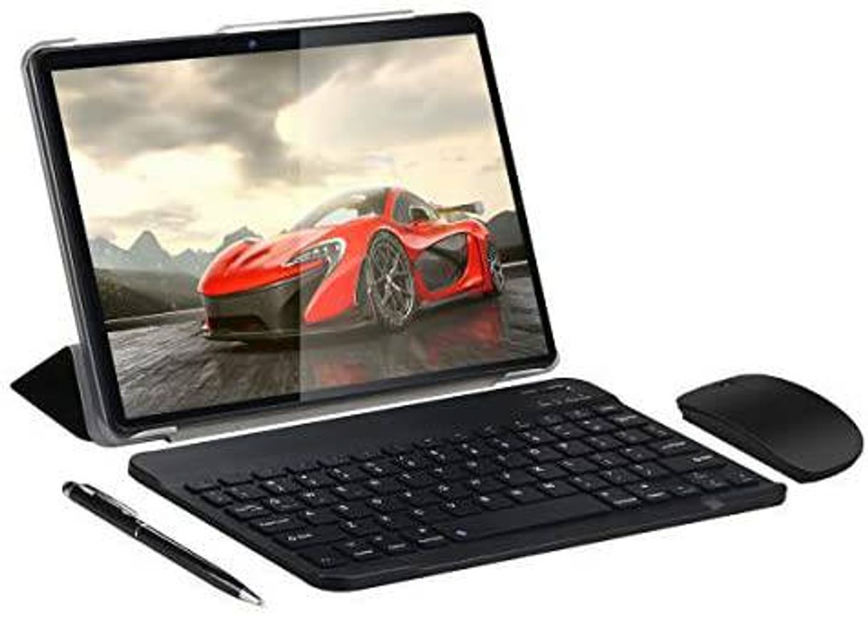 Fashion SUMTAB 4G LTE Tablet 10 Pulgadas con Teclado,Android 9.0 Tab