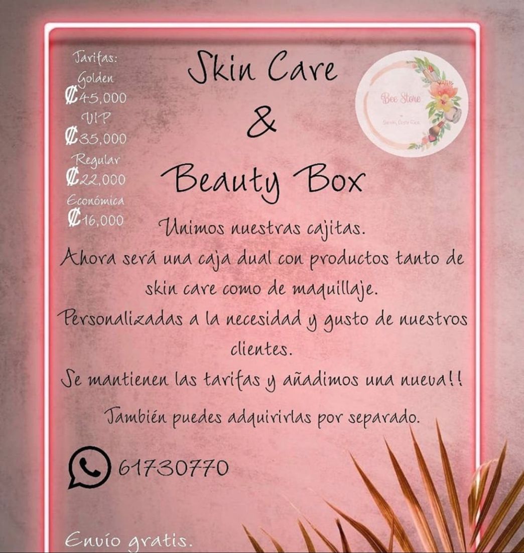 Product Makeup and self care store