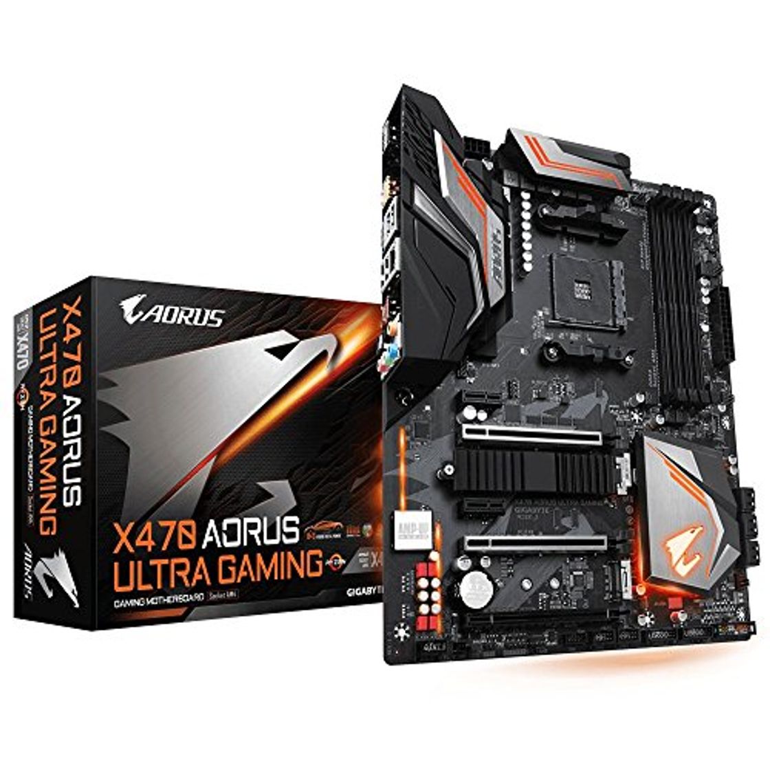 Electrónica Gigabyte X470 Aorus Ultra Gaming - ATX Placa base