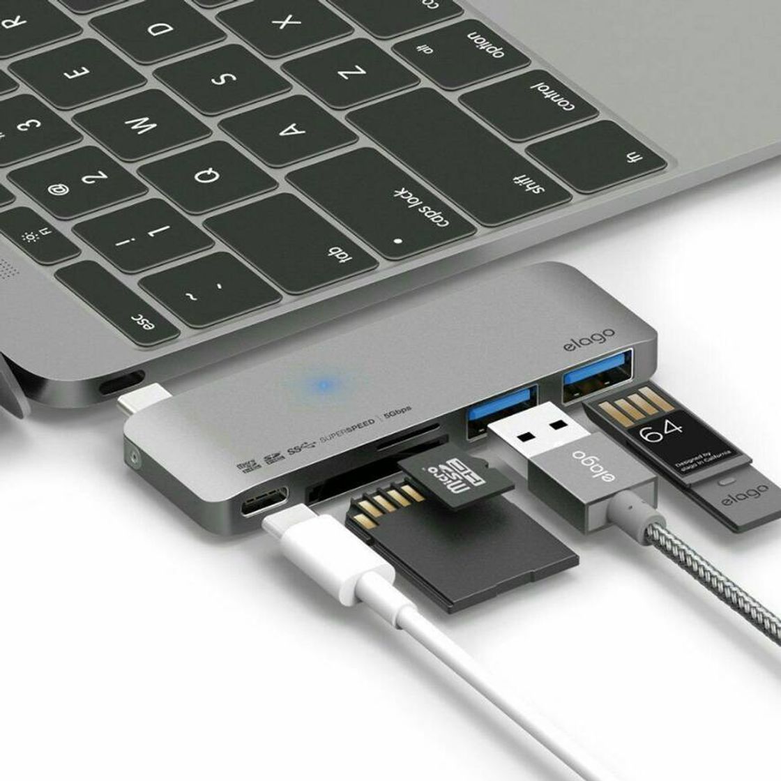 Moda Adaptador USB. Multifuncional