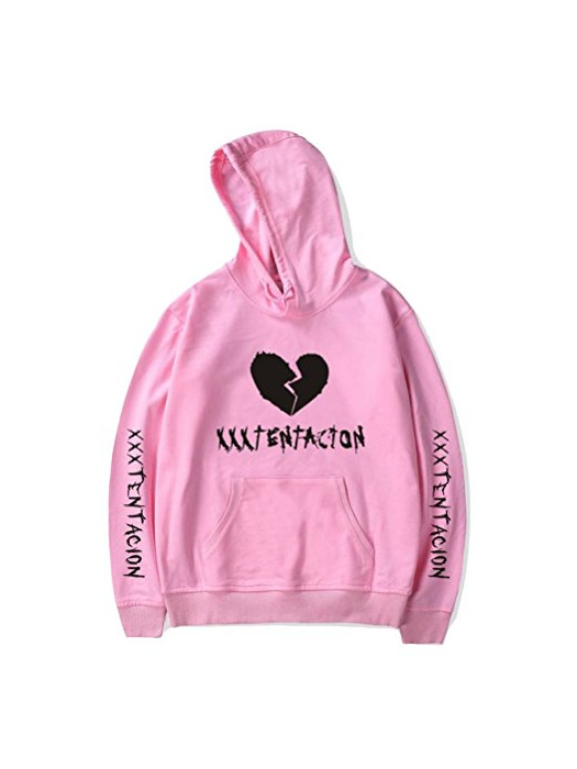 Fashion ShallGood Unisex Sudadera con Capucha Casual Hip Pop Rap Prints Broken The