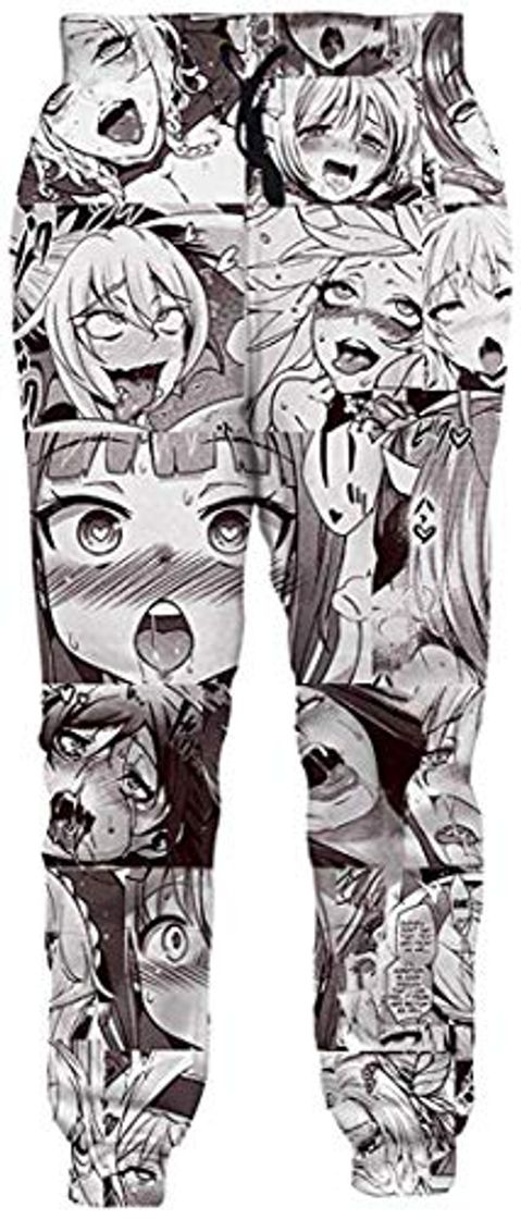 Producto Chaos World Sudadera AHEGAO 3D impresión Hombre de Manga Larga con Capucha