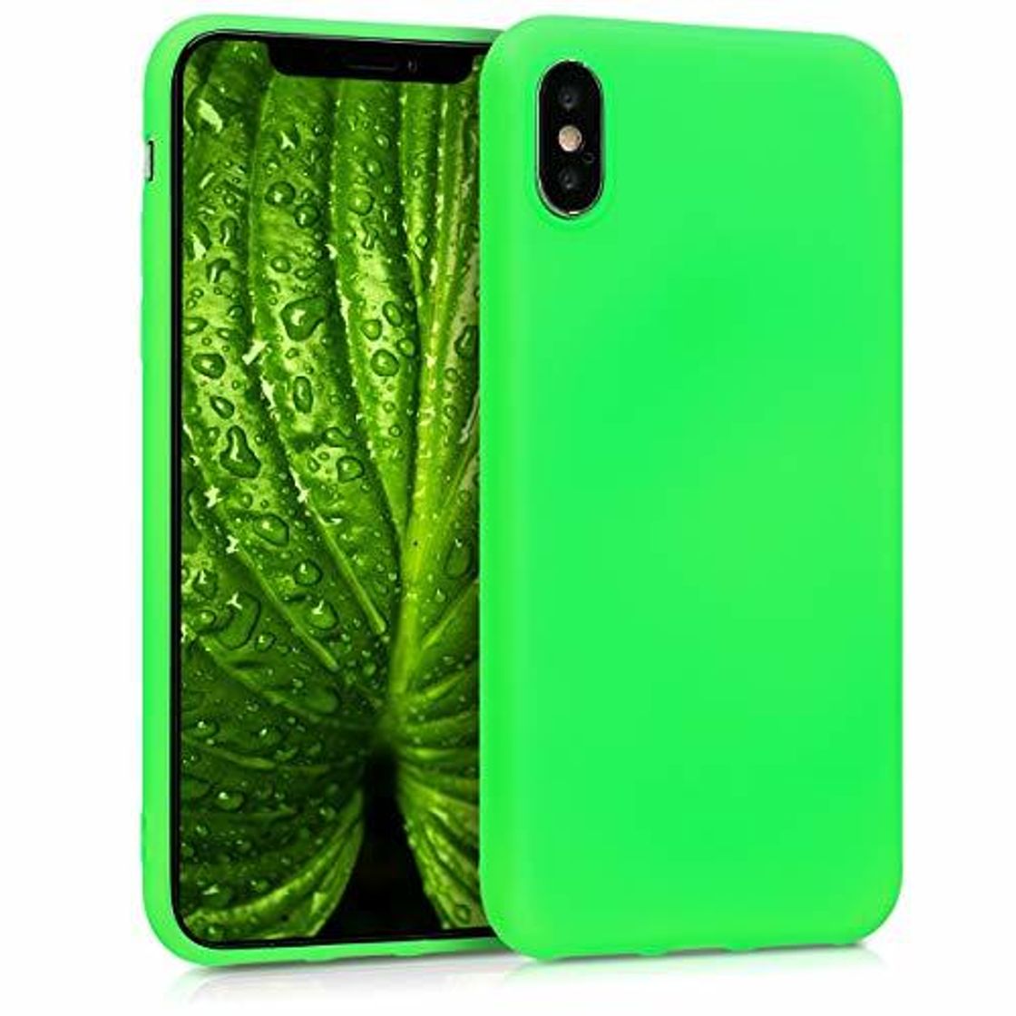 Social kwmobile Funda compatible con Apple iPhone X