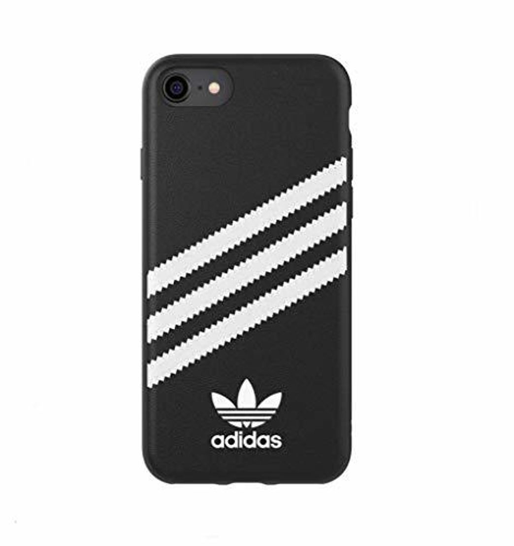 Electrónica adidas Carcasa Moulded Case PU FW 18 Negro/Blanco Compatible con iPhone 6/6S/7/8