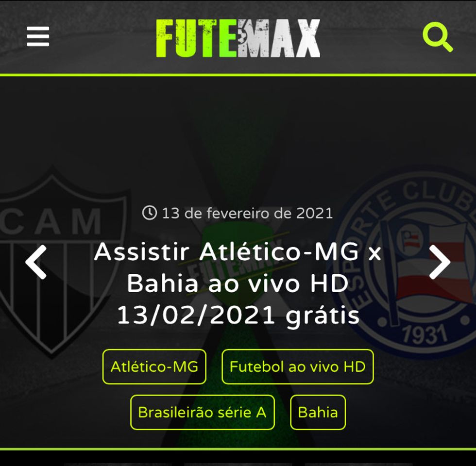 Moda Assistir Futebol ao vivo grátis HD ⋆ FuteMax.tv