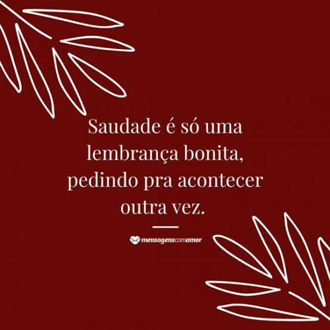 Moda Saudade