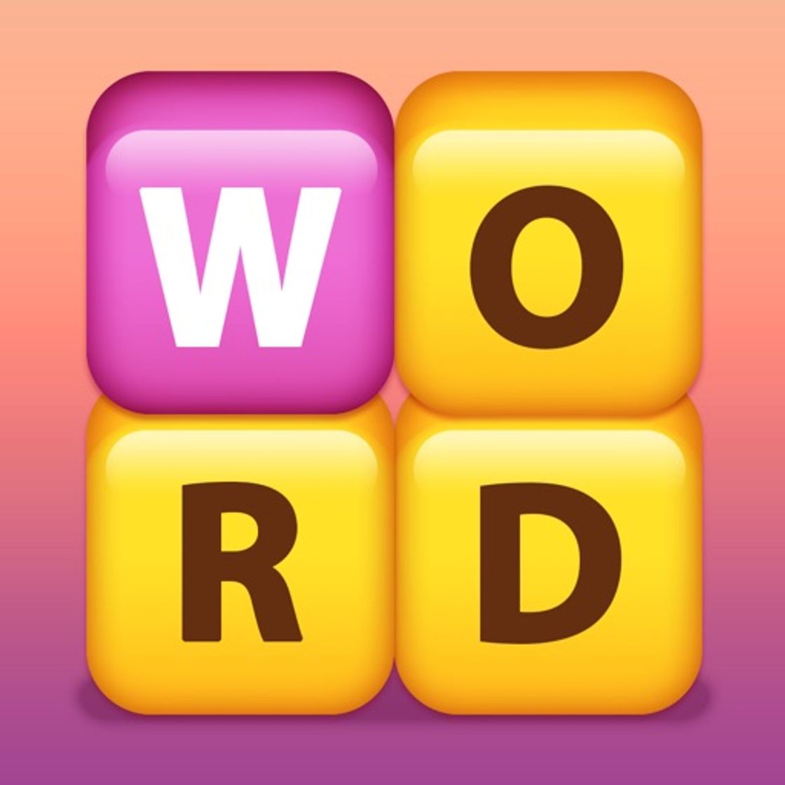 App Word Crush - Fun Puzzle Game