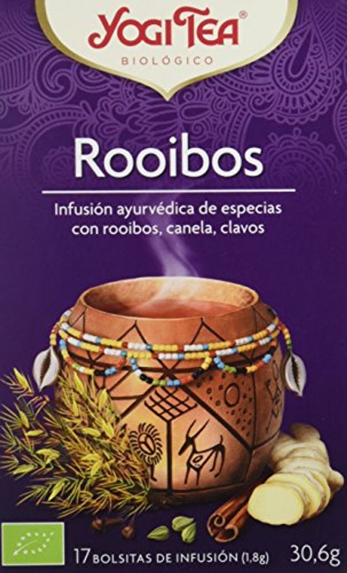 Social Yogi Tea Infusión de Hierbas Rooibos