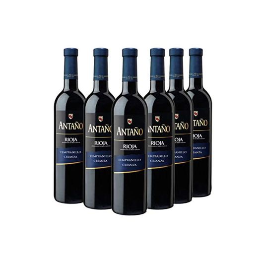 Antaño Vino Tinto D.O Rioja, Crianza de 12 Meses, Volumen de Alcohol