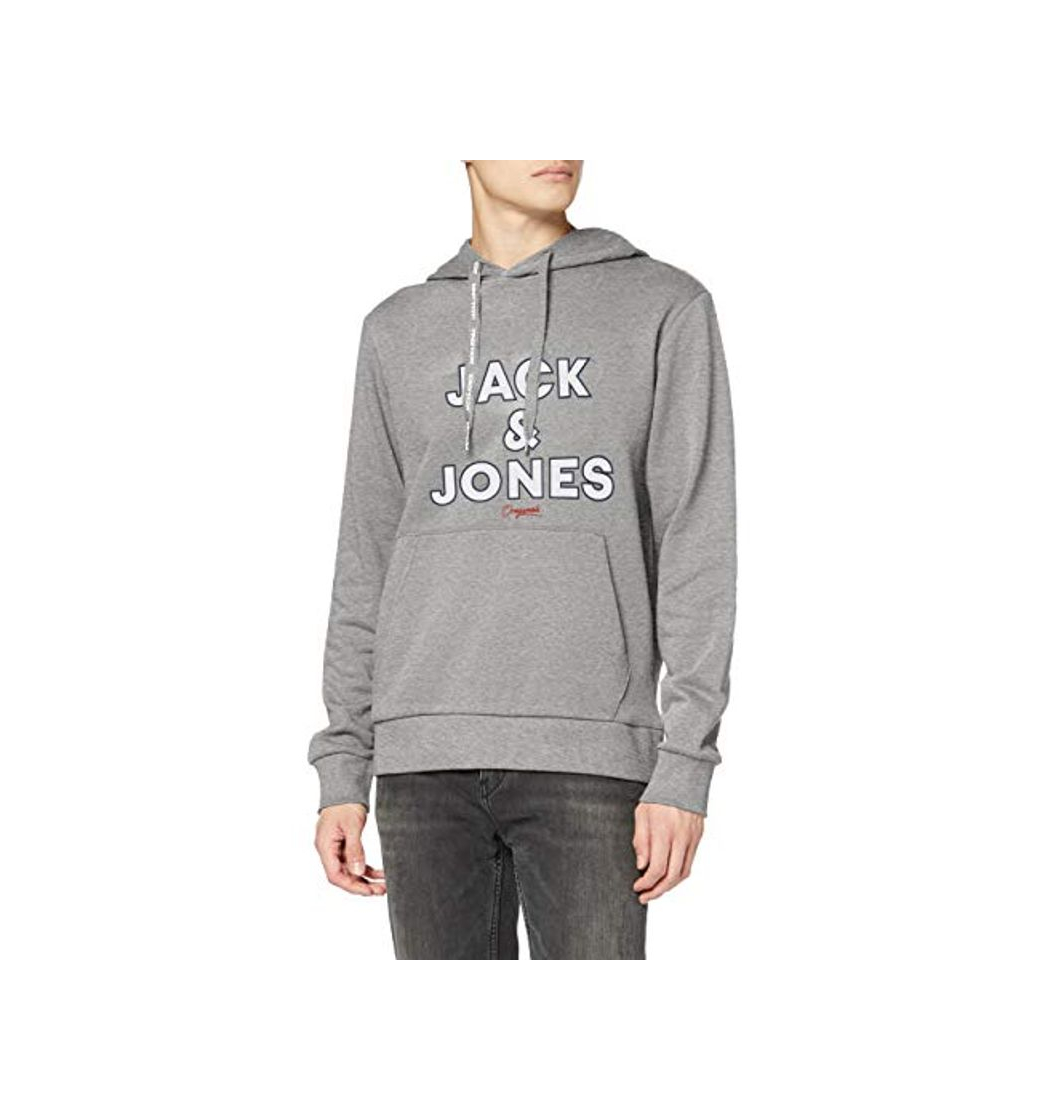 Product Jack & Jones Jormastul Sweat Hood Sudadera con Capucha, Azul