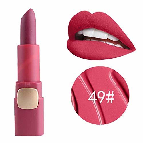 Social HaiQianXin Mate Lápices Labiales Maquillaje Pigmentos Cosméticos de Color Desnudo Hidratante Sexy