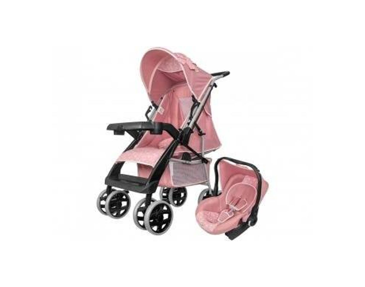 Product Carrinho de bebê com bebê conforto 