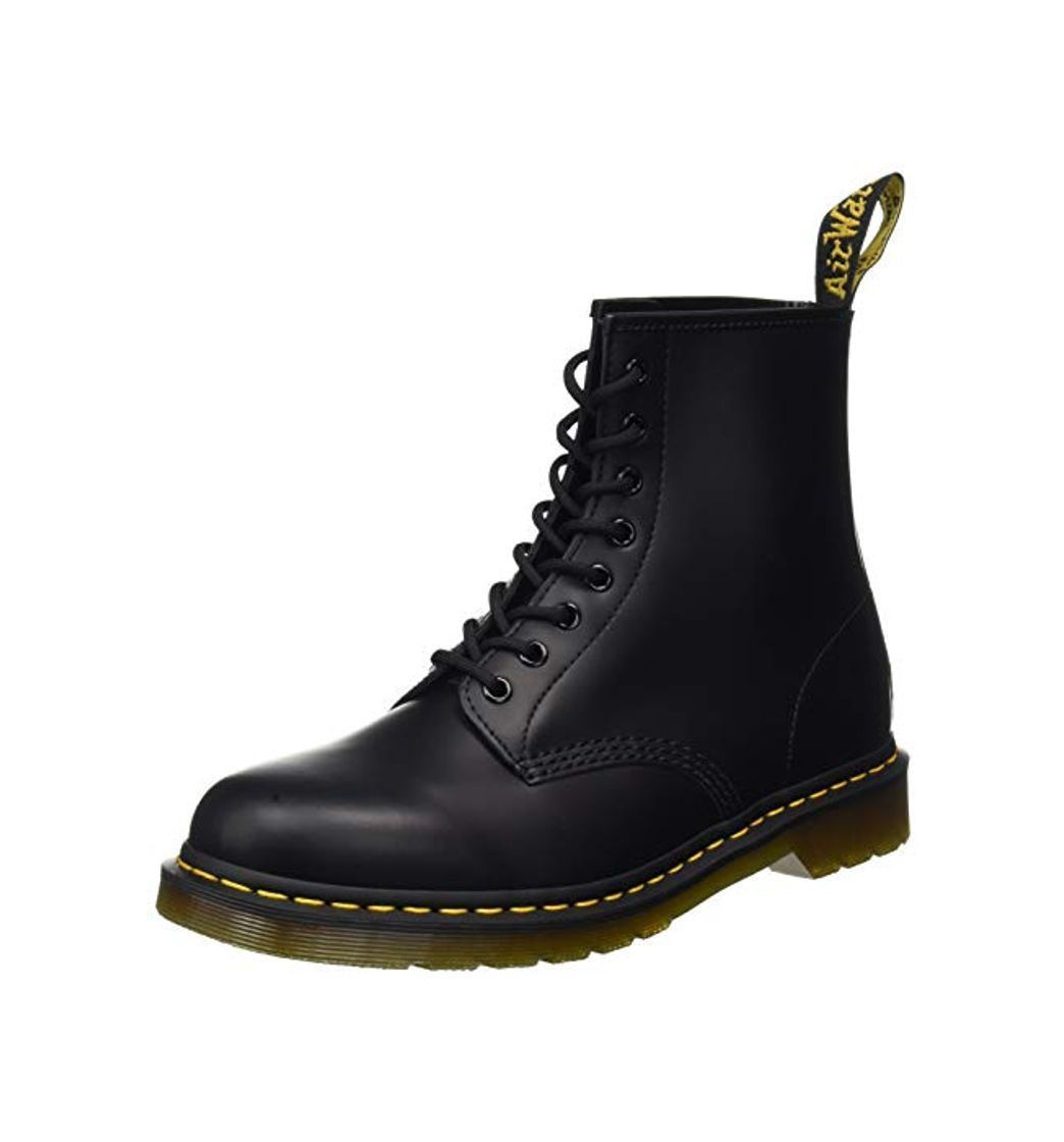 Moda Dr. Martens 1460, Botas Unisex, Negro (Mate)