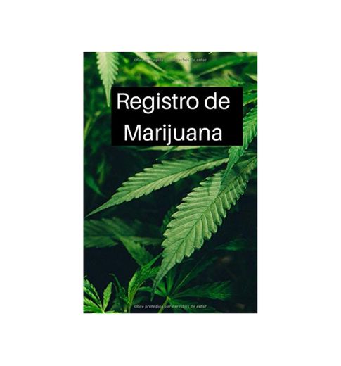 Libro de registro de marihuana