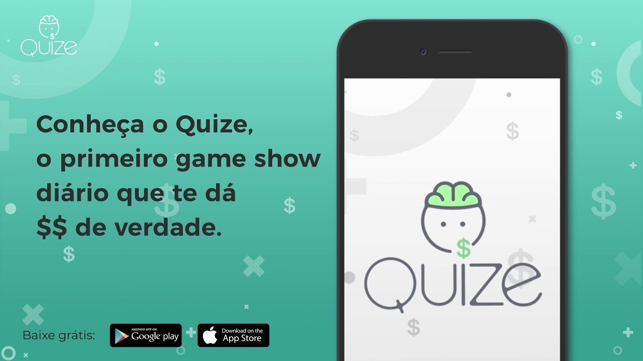 App Quize | O 1º gameshow diário que te dá dinheiro de verdade!