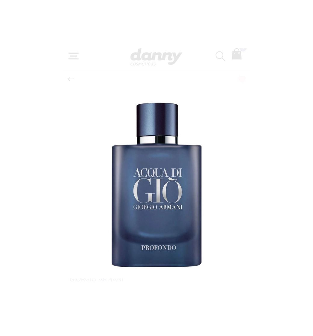 Products Perfume Masculino Acqua de Giò Profondo Giorgio Armani - Eau de