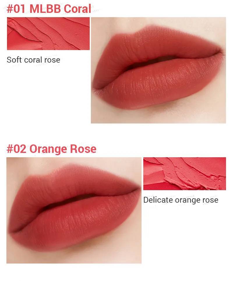 MACQUEEN lápiz labial air kiss 5 colores