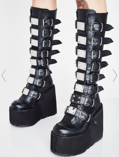 Demonia Trinity Boots | Dolls Killz