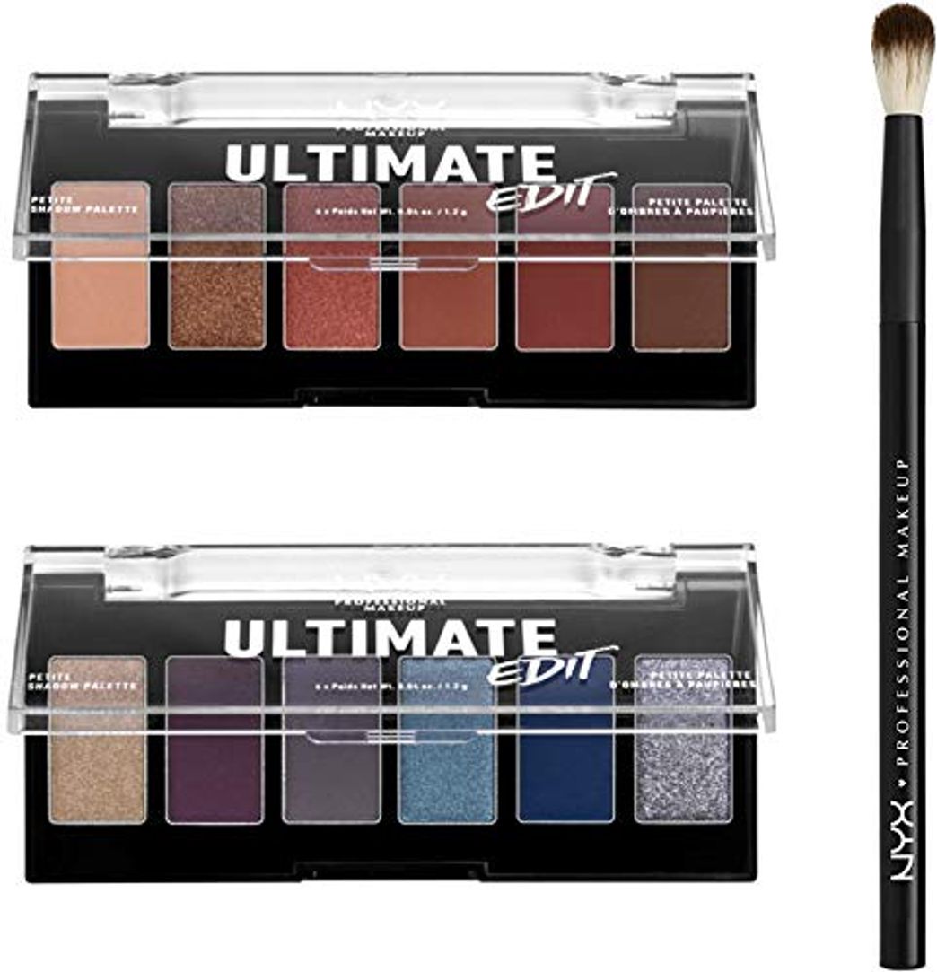 Product NYX Professional Makeup Set Ultimate Shadow Goals Formado Por 2 Paletas y Un Pincel 985 g