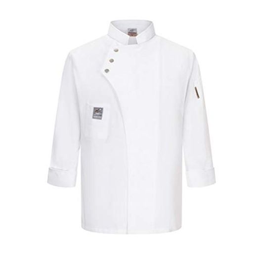 TIANMIAOTIAN Chef Uniforme Unisex Chef Ropa Panadería Restaurante Cocina Ropa De Trabajo