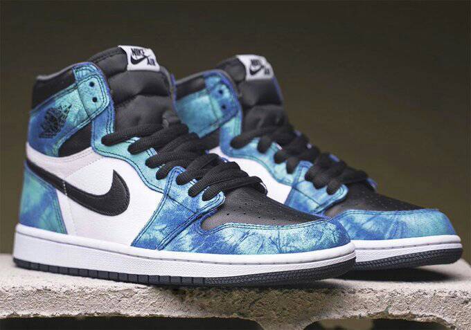 Fashion Jordan 1 Tie Dye