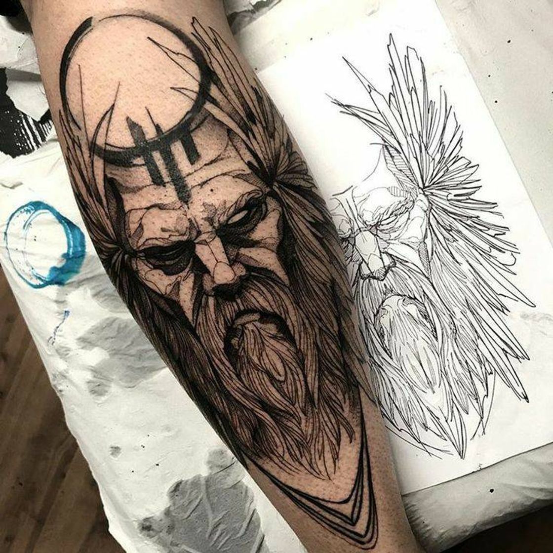 Moda Tatuagem Nórdica 