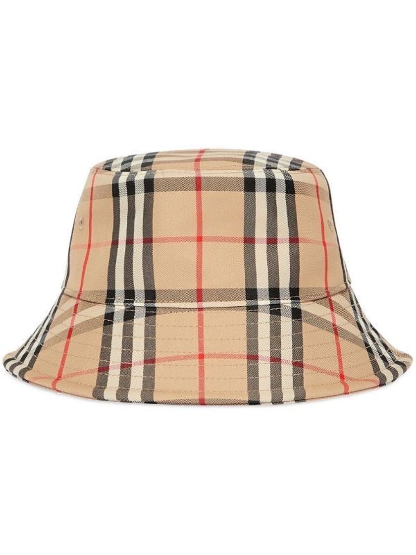 Social Chapéu com estampa Vintage Check